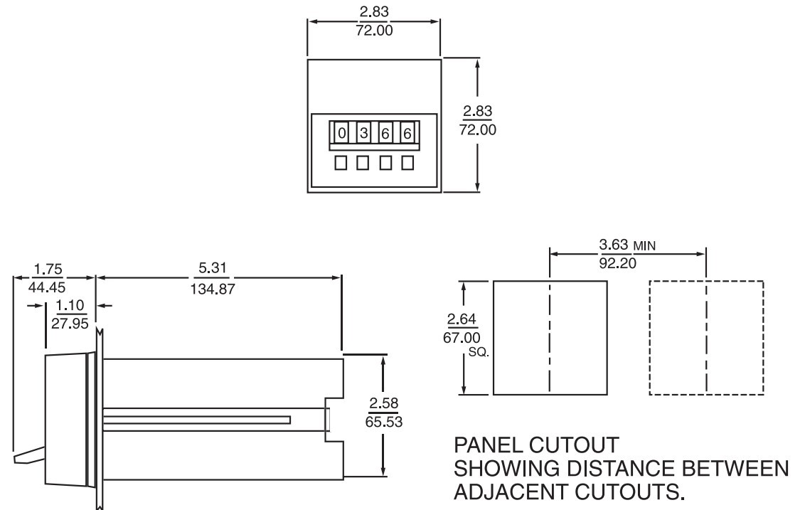 Dimensions