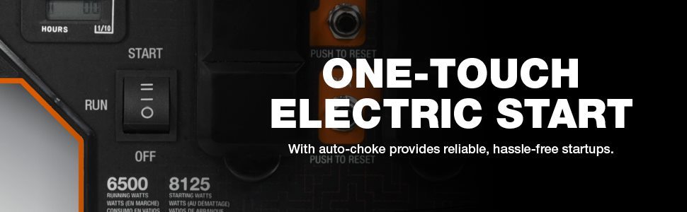 One Touch Electric Start