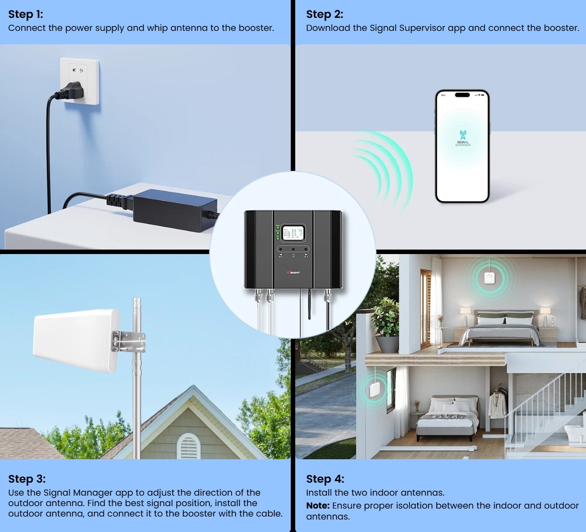 How to Install Your Signal Booster