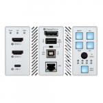 4x1 4K/18G 100m HDBT PoH Wall Plate SwitcherKD-X4X1WUTX