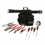 Intermediate Electrician Tool Set with 10-Pouch PouchJE17